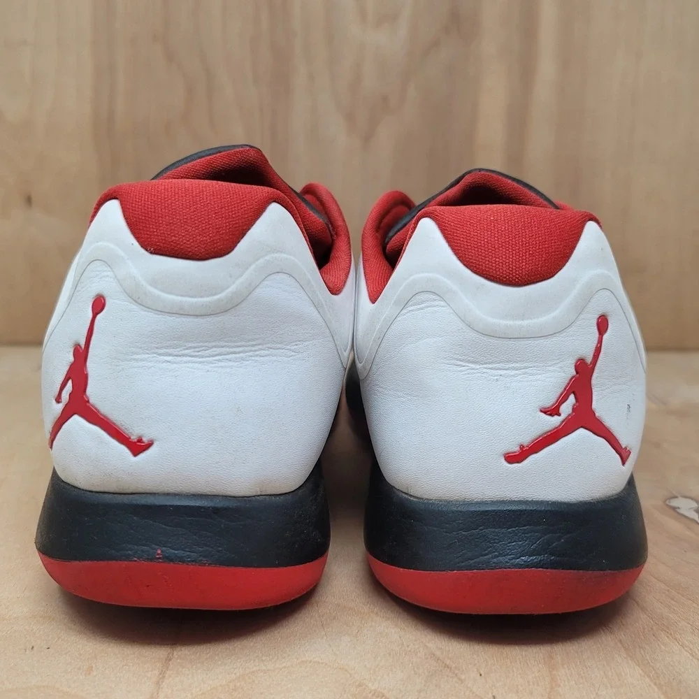 Nike Air Jordan Grind 2 Mens Sneakers Sz 10.5 University White Black Red Shoes